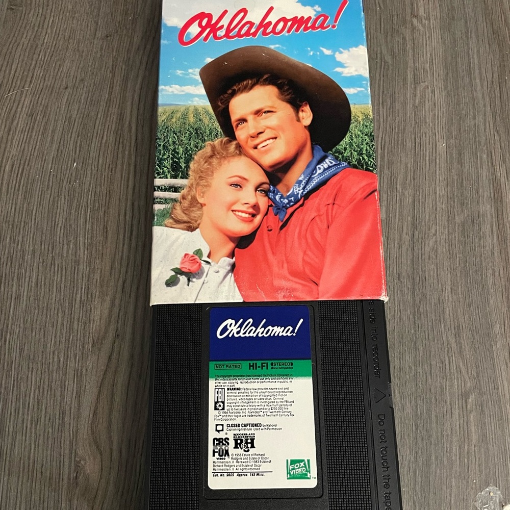 VHS-Oklahoma Golden Anniversary Edition